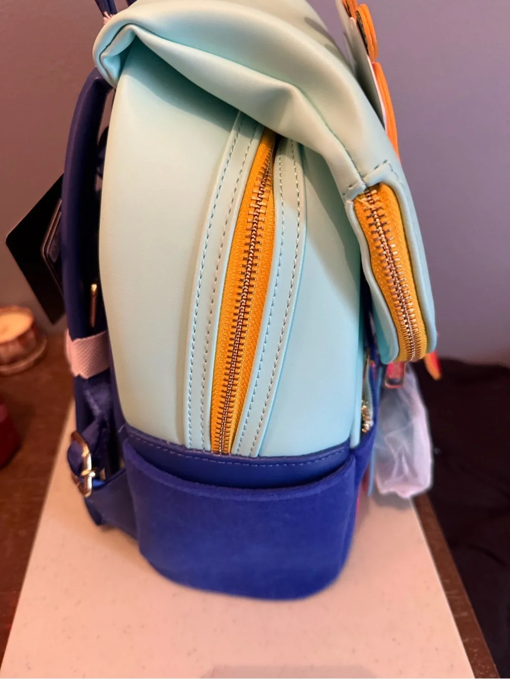 Loungefly Disney Pixar Up Kevin Figural Mini Backpack,